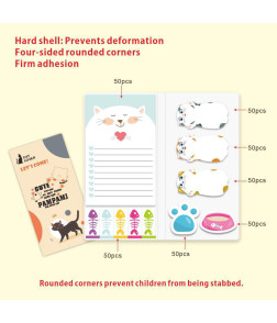 Sticky Notes, Cat Theme - Cute Kitty Sticky Note Pads & Stickers